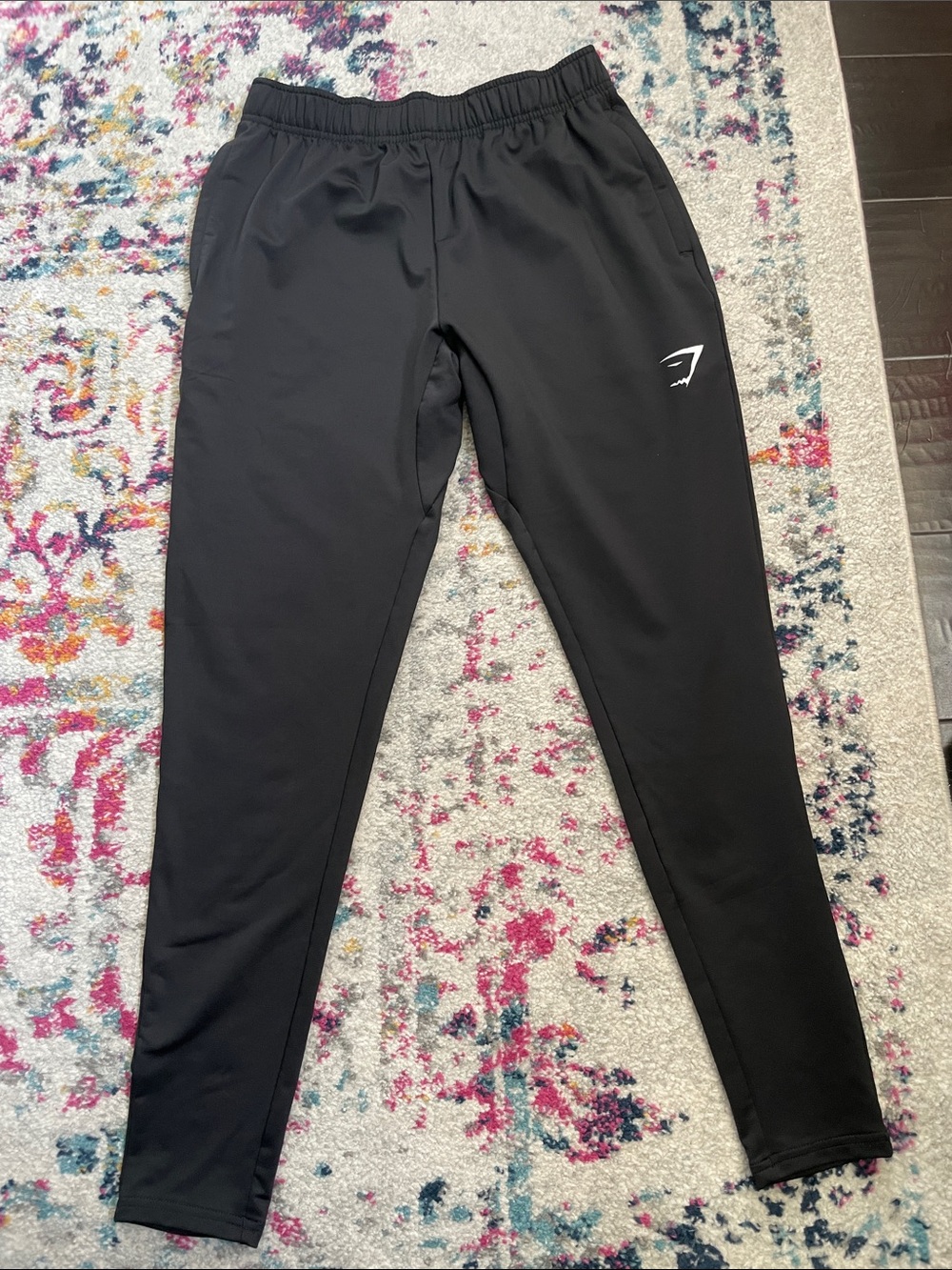 Gymshark Black Joggers Jogger Pants with drawstring